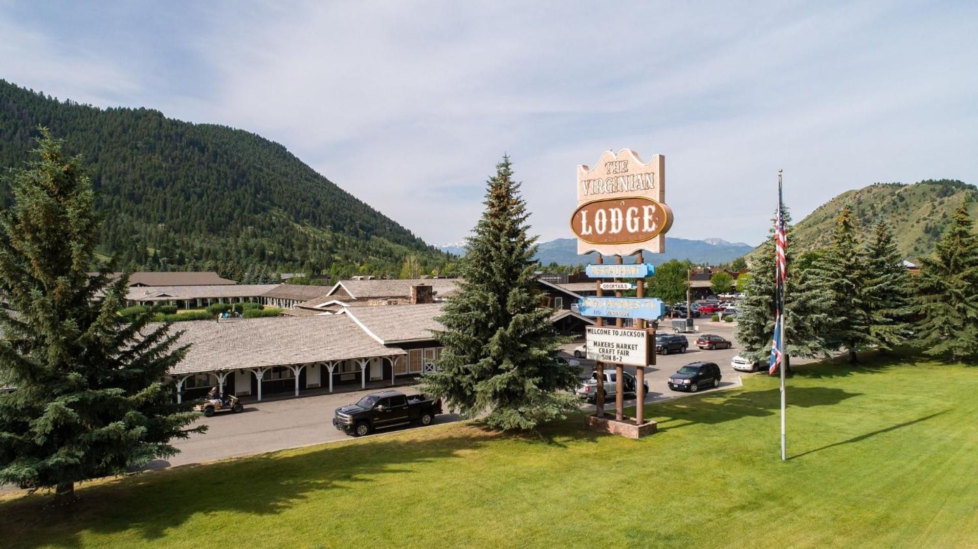 The Virginian Lodge Jackson Bagian luar foto