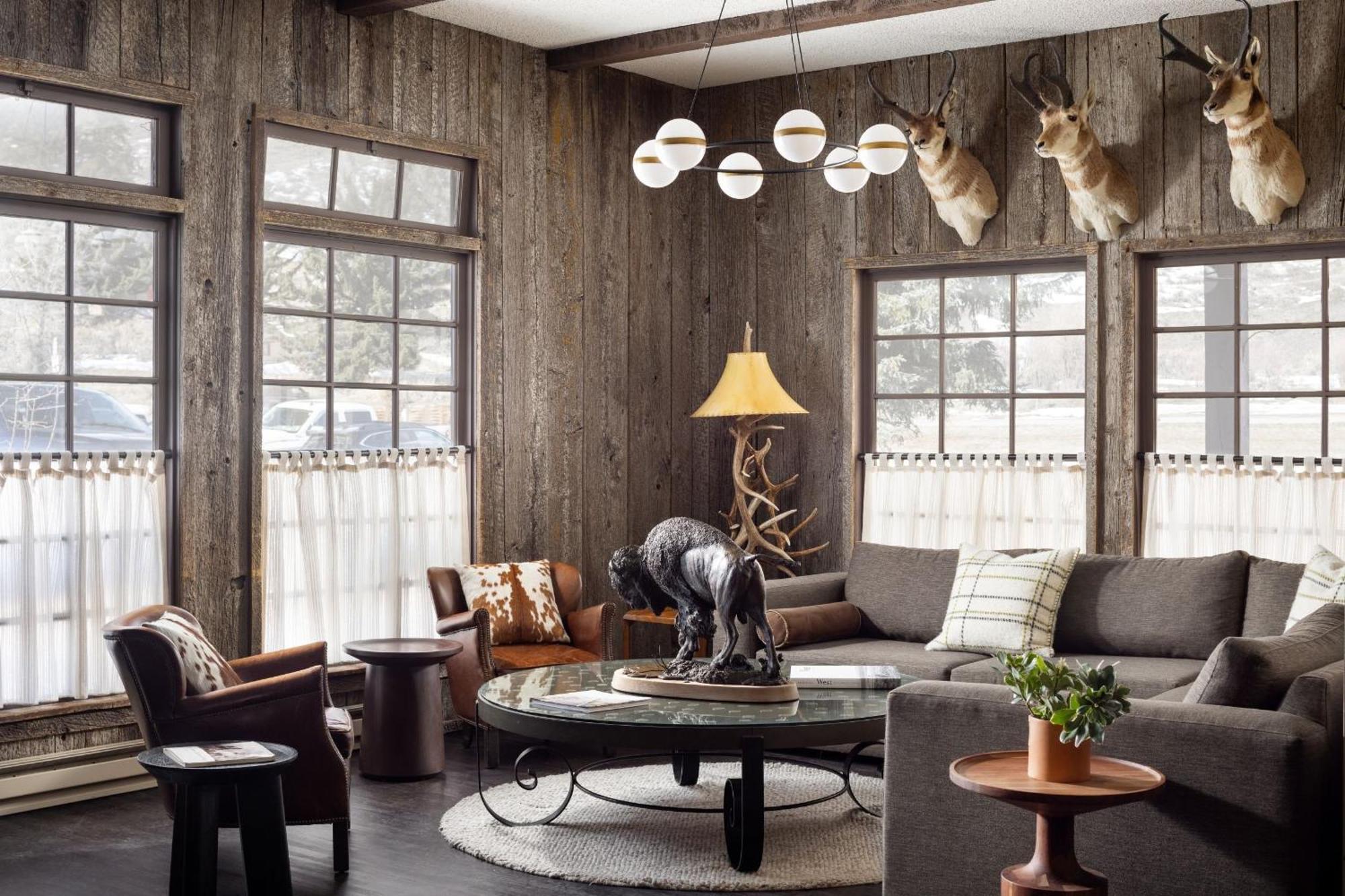 The Virginian Lodge Jackson Bagian luar foto